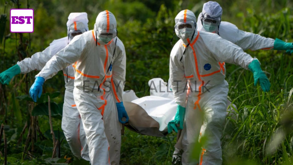 Image of how dead bodies are carried After Angry Residents Burn Down Hospitals in Congo