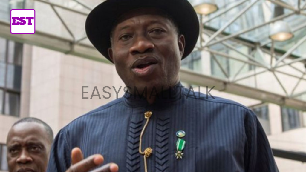 Goodluck Jonathan speaking