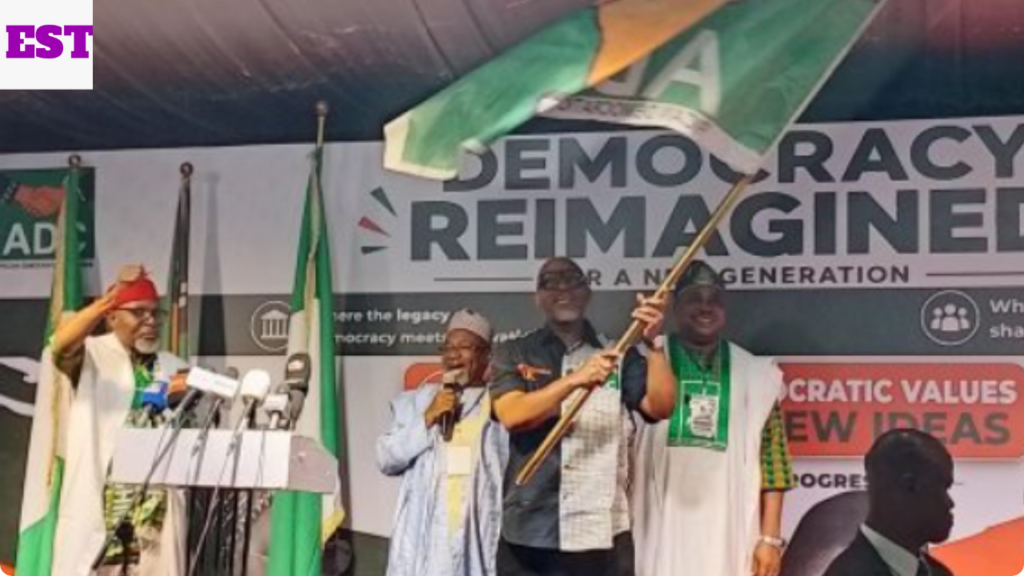 The flagbearer as Dumebi Kachikwu emerges as presidential candidate from a faction of ADC