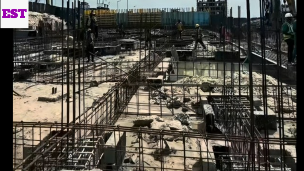 View of the Eko Atlantic Site