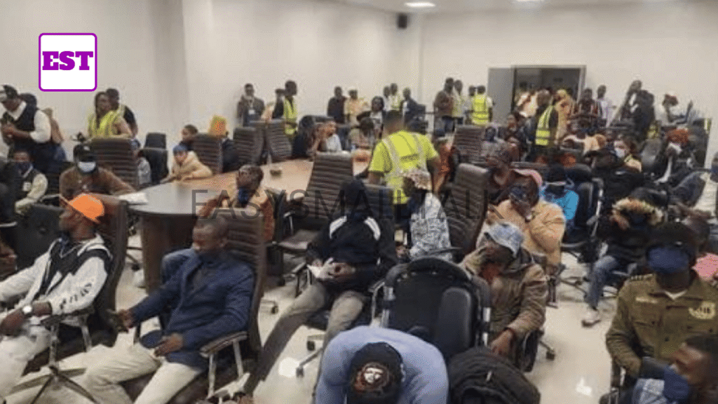 Nigerians are stranded in South Africa 