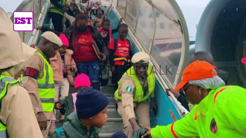 Nigerians Evacuated South Africa 2026