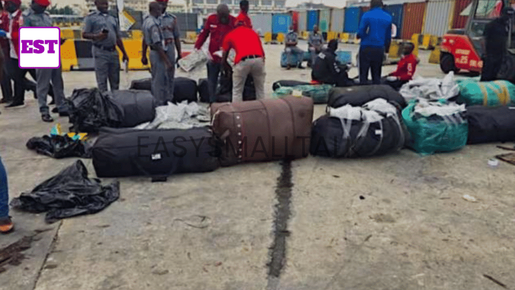 NDLEA Seized Canadian Cannabis