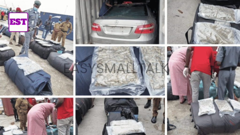 NDLEA Seized Canadian Cannabis