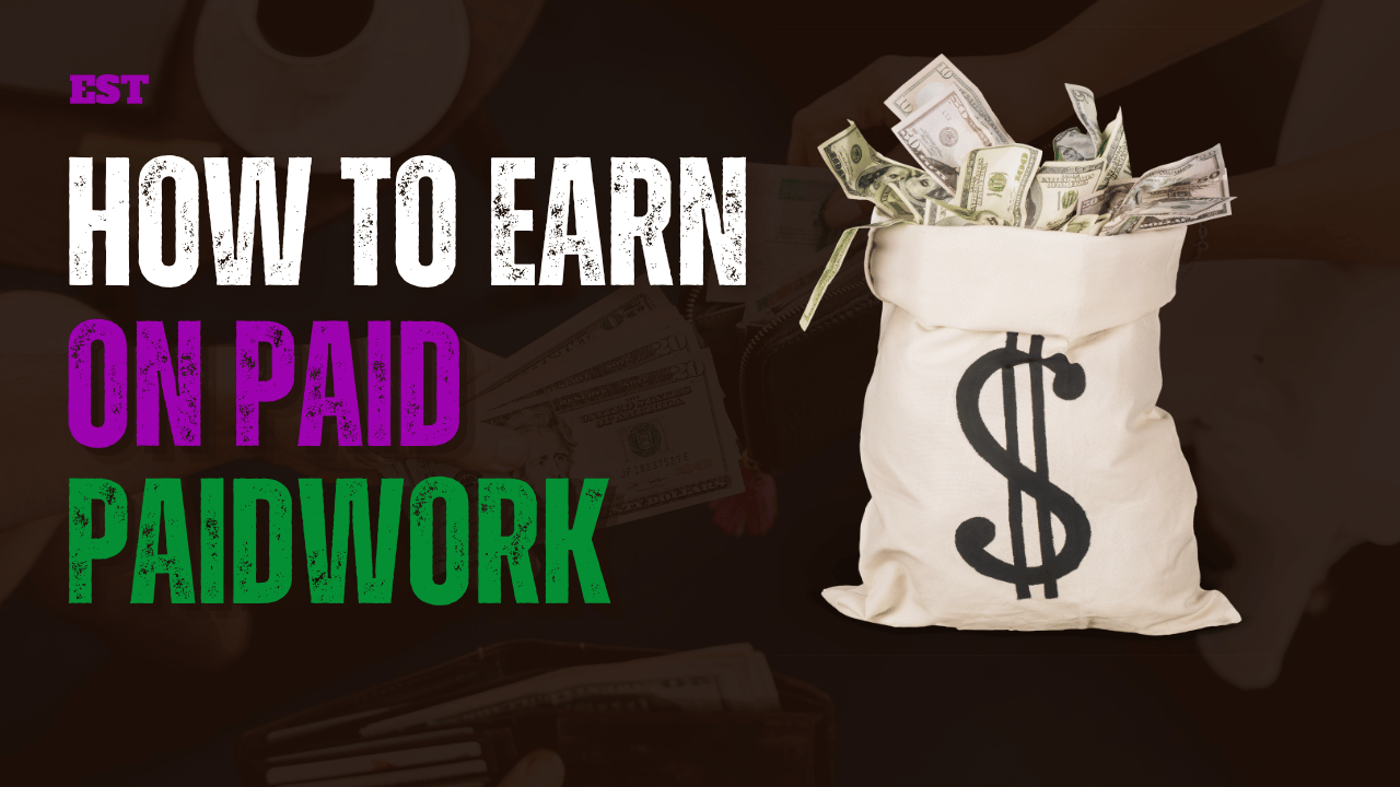 earning money online using Paidwork